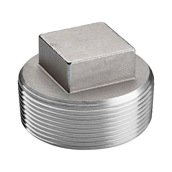 Kingdom 1 304 Stainless Steel Plug, MNPT K417-16 - main